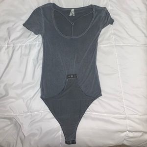 Dark Grey Body Suit